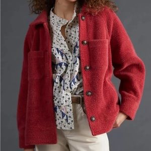 $138 NWT ANTHROPOLOGIE greylin Shirt Jacket